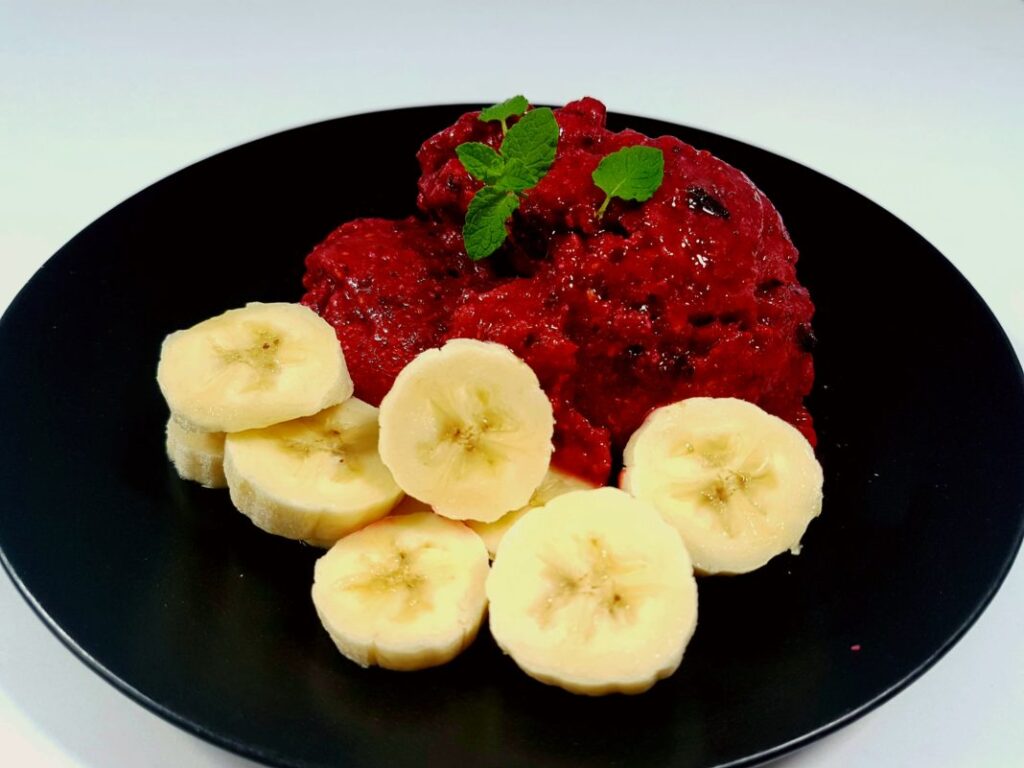 Przepis na sorbet malinowy