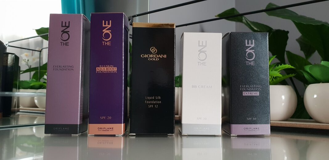 Przegląd podkładów od Oriflame
